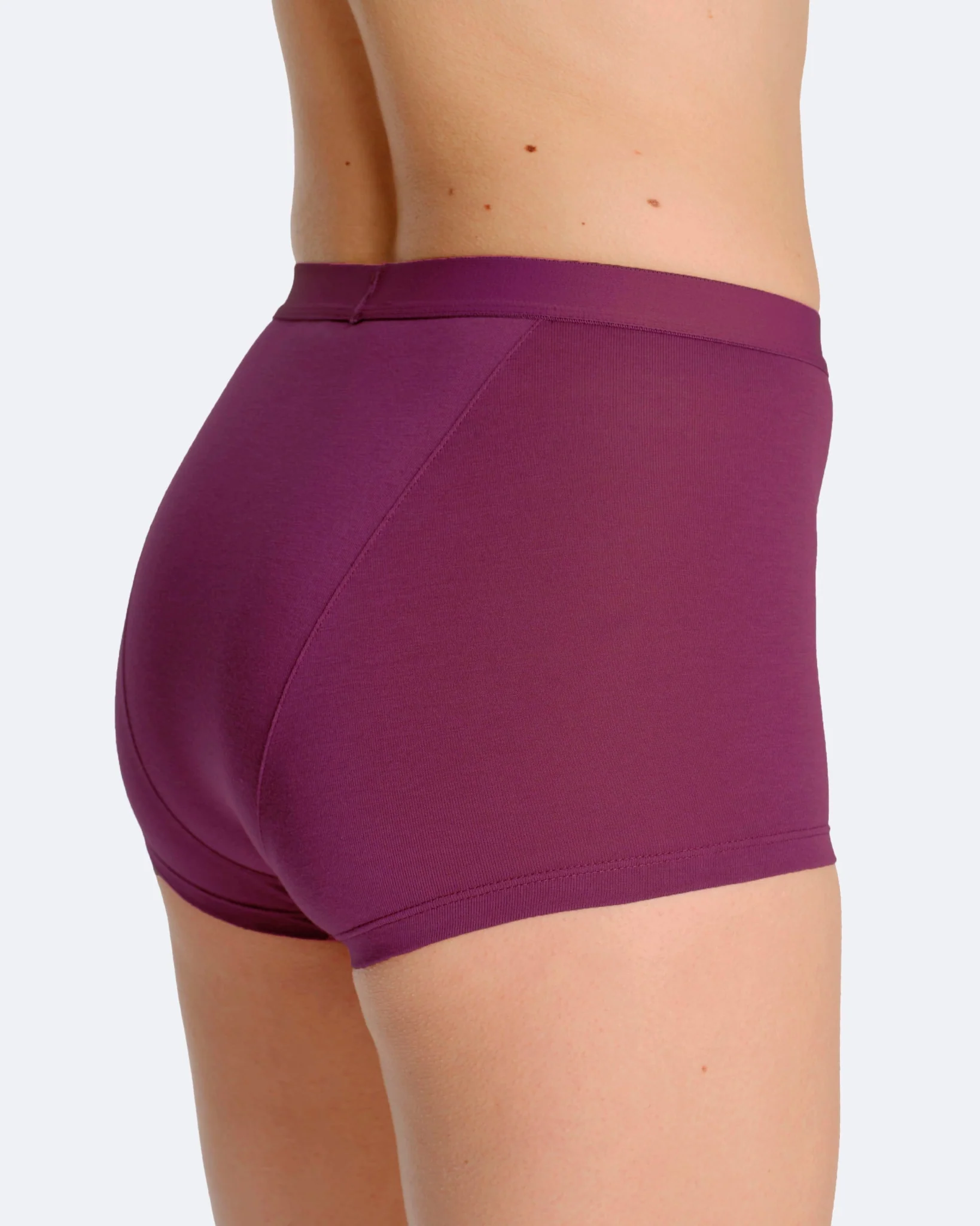 Boxer menstruel bordeaux - Image 3