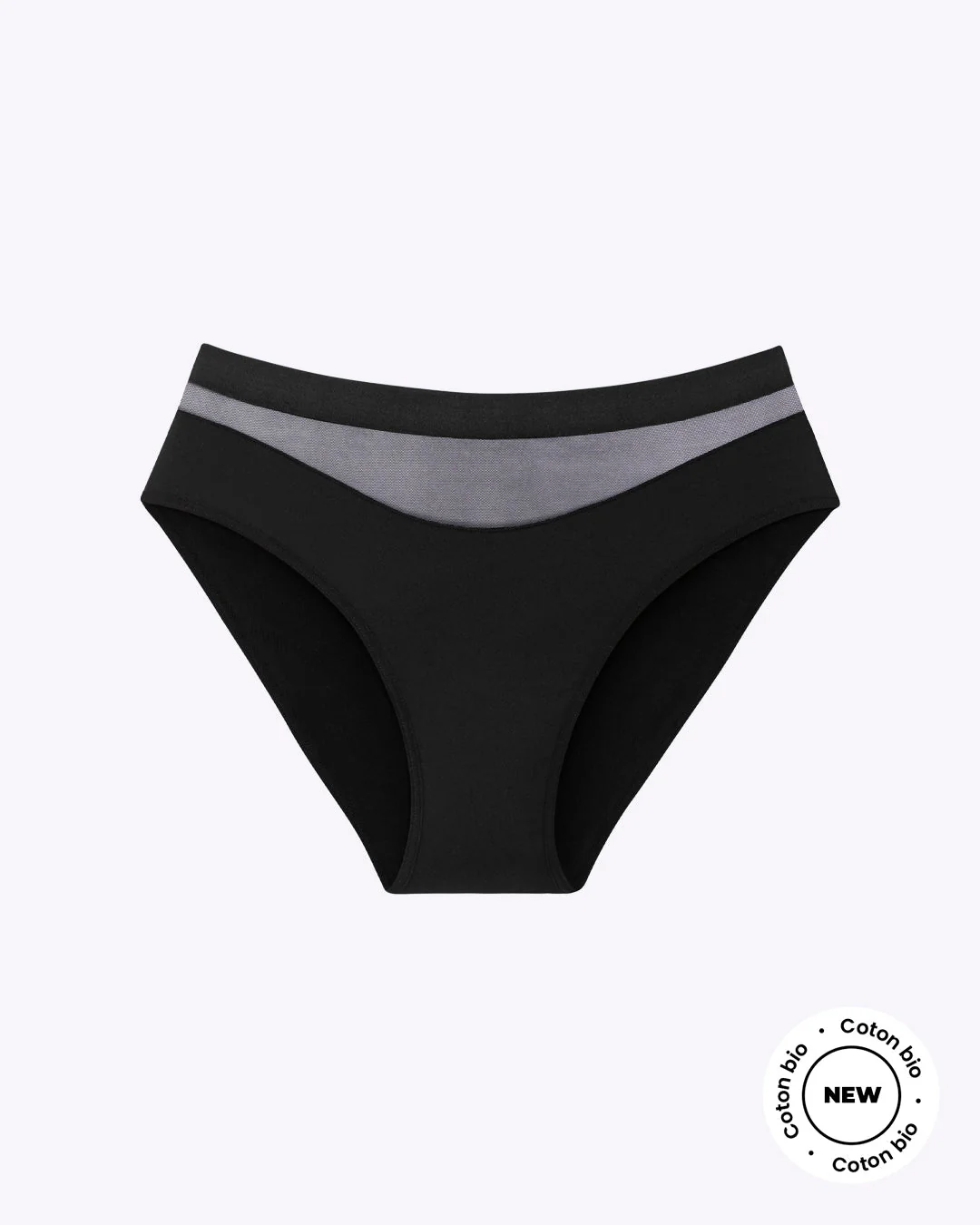Culotte menstruelle vague noire - Image 5