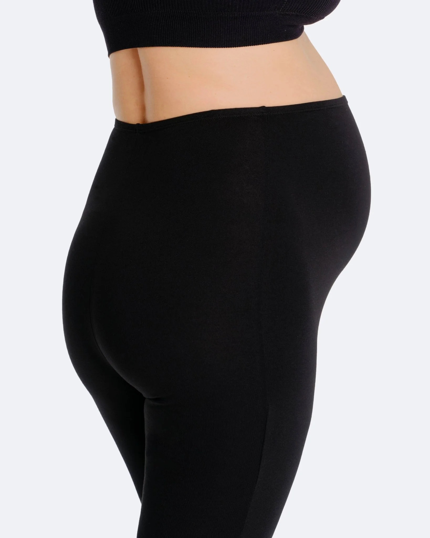 Legging noir maternité - Image 3