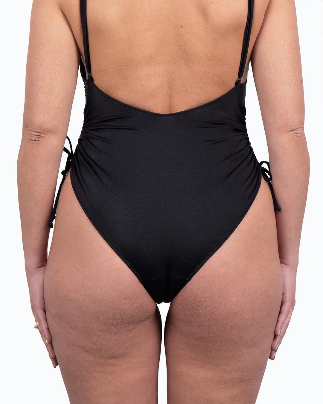 Maillot de bain menstruel une pièce noir - Image 3