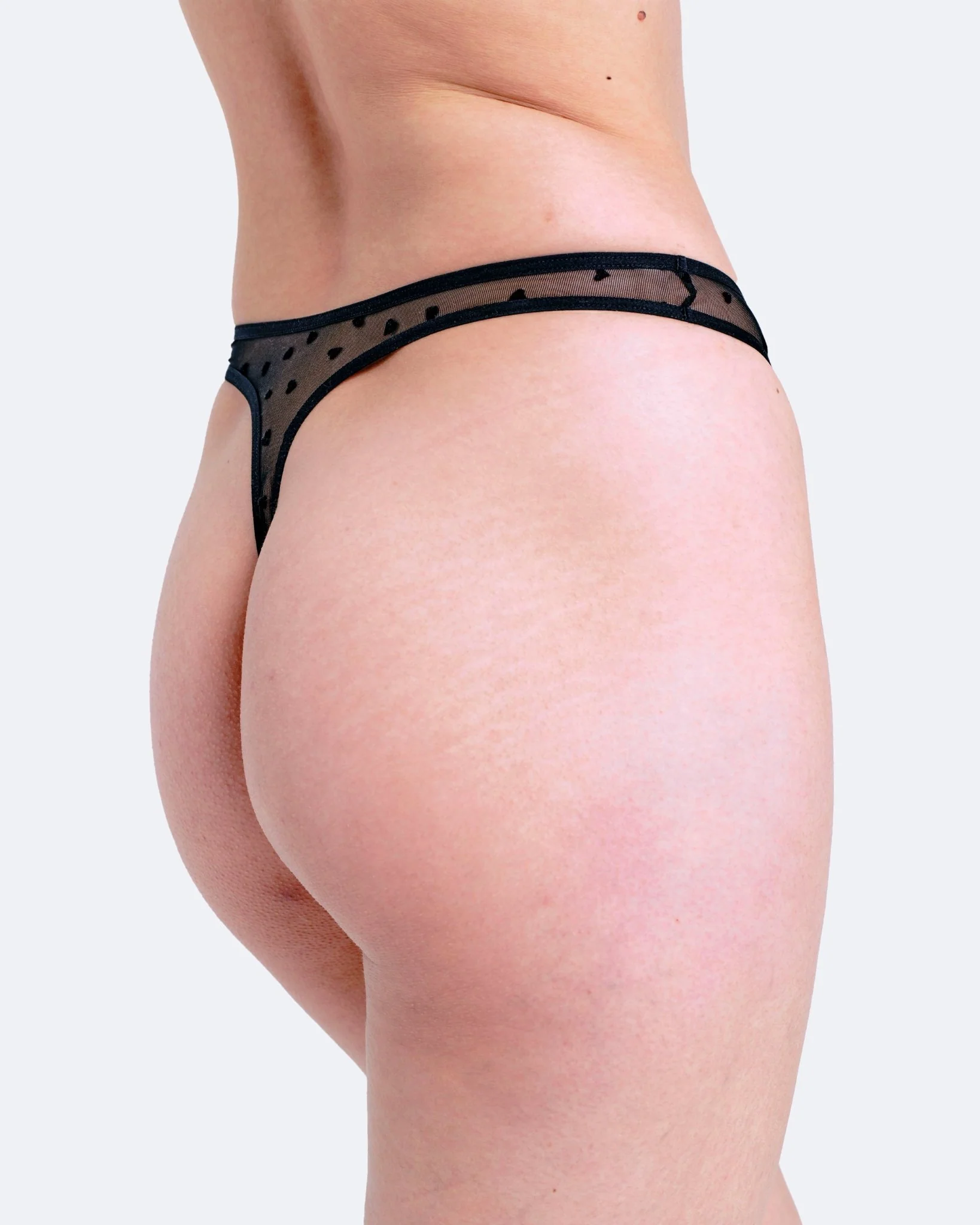String menstruel tulle coeur - Image 3