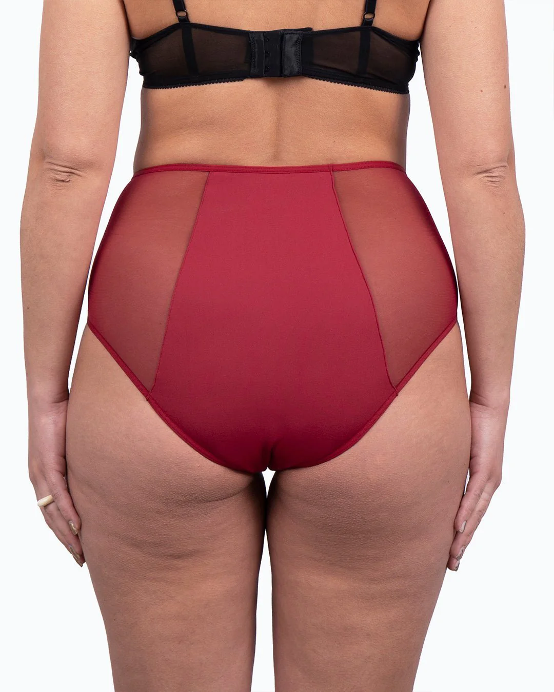 Taille haute menstruelle cerise - Image 4